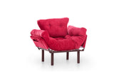 Armchair Nitta Single Maroon