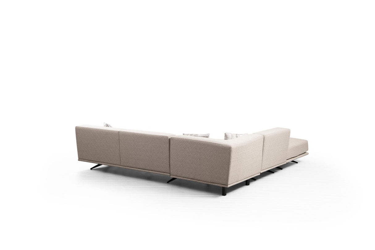 Corner sofa left Bentley Beige