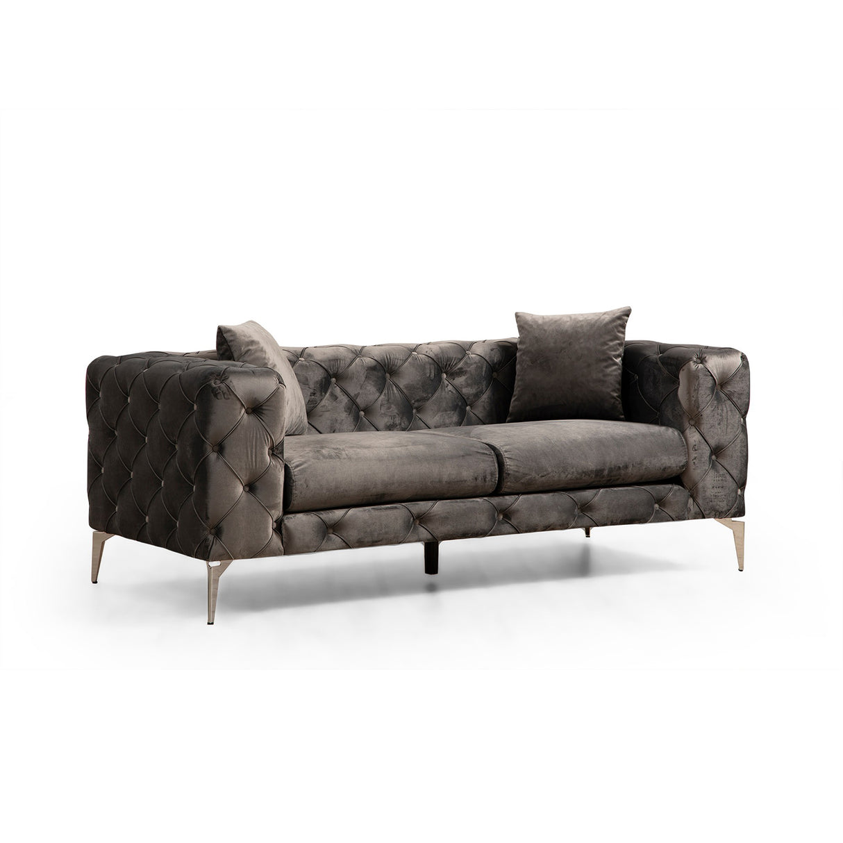 2-seater Bank Como Anthracite