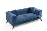 2-seater bank como blue