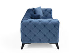 2-seater bank como blue