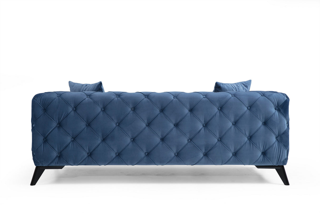 2-seater bank como blue