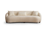 3-seater Bank Napoli cream