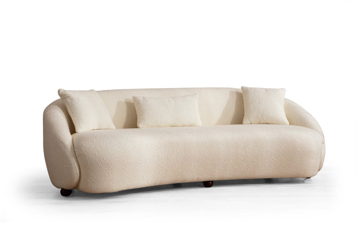 3-seater Bank Napoli cream