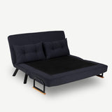 2-seater sofa bed Sando Black