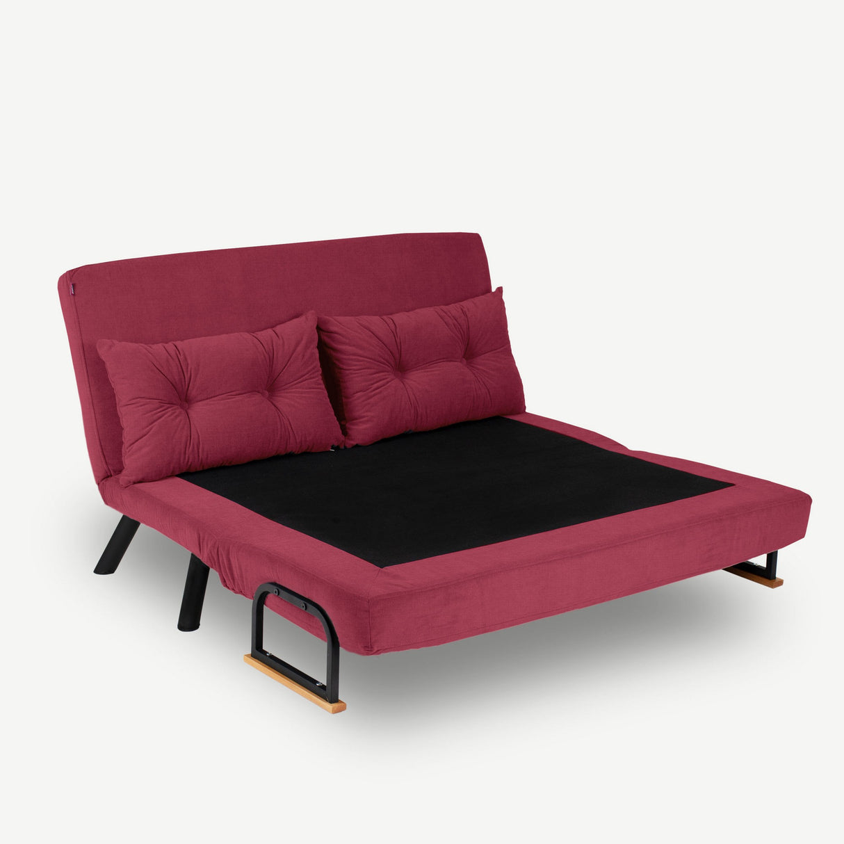 2-seater sofa bed Sando Maroon