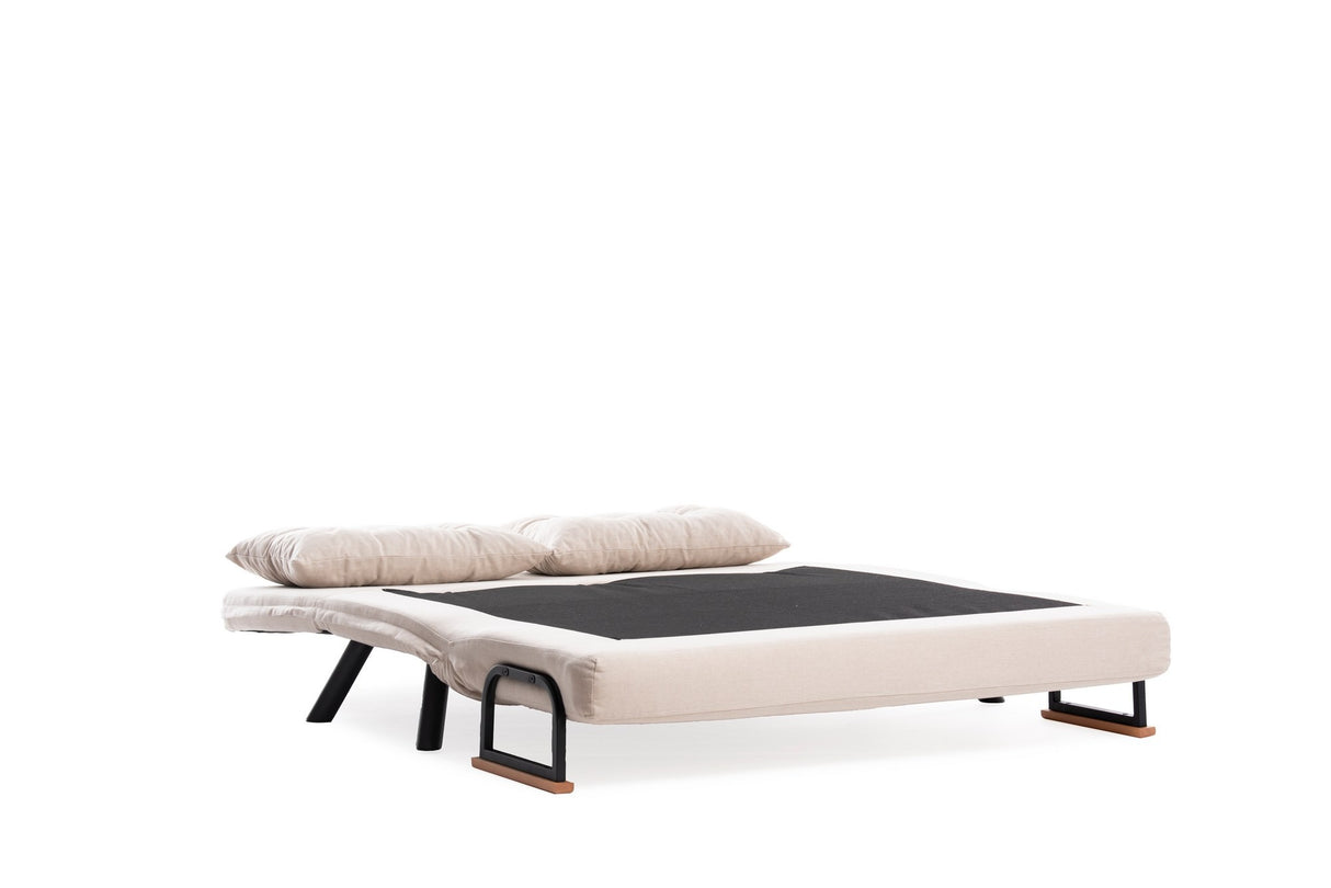 2-seater sofa bed Sando cream