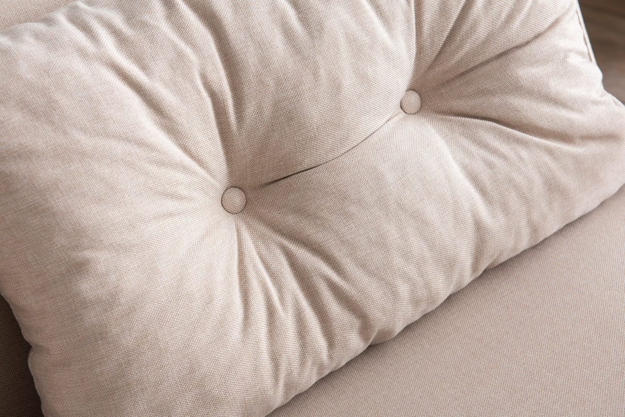 2-seater sofa bed Sando cream