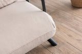 2-seater sofa bed Sando cream