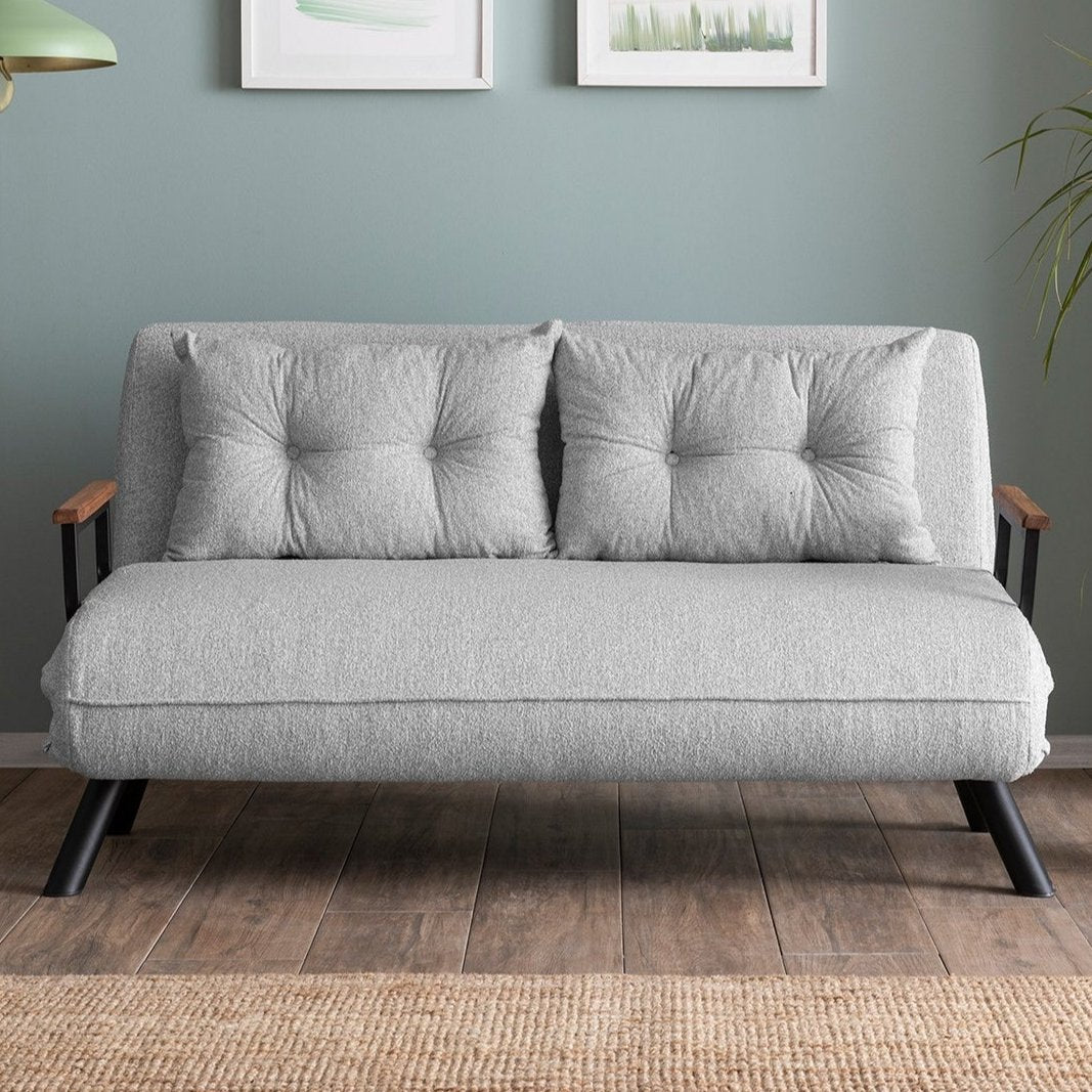 2-seater sofa bed Sando Gray