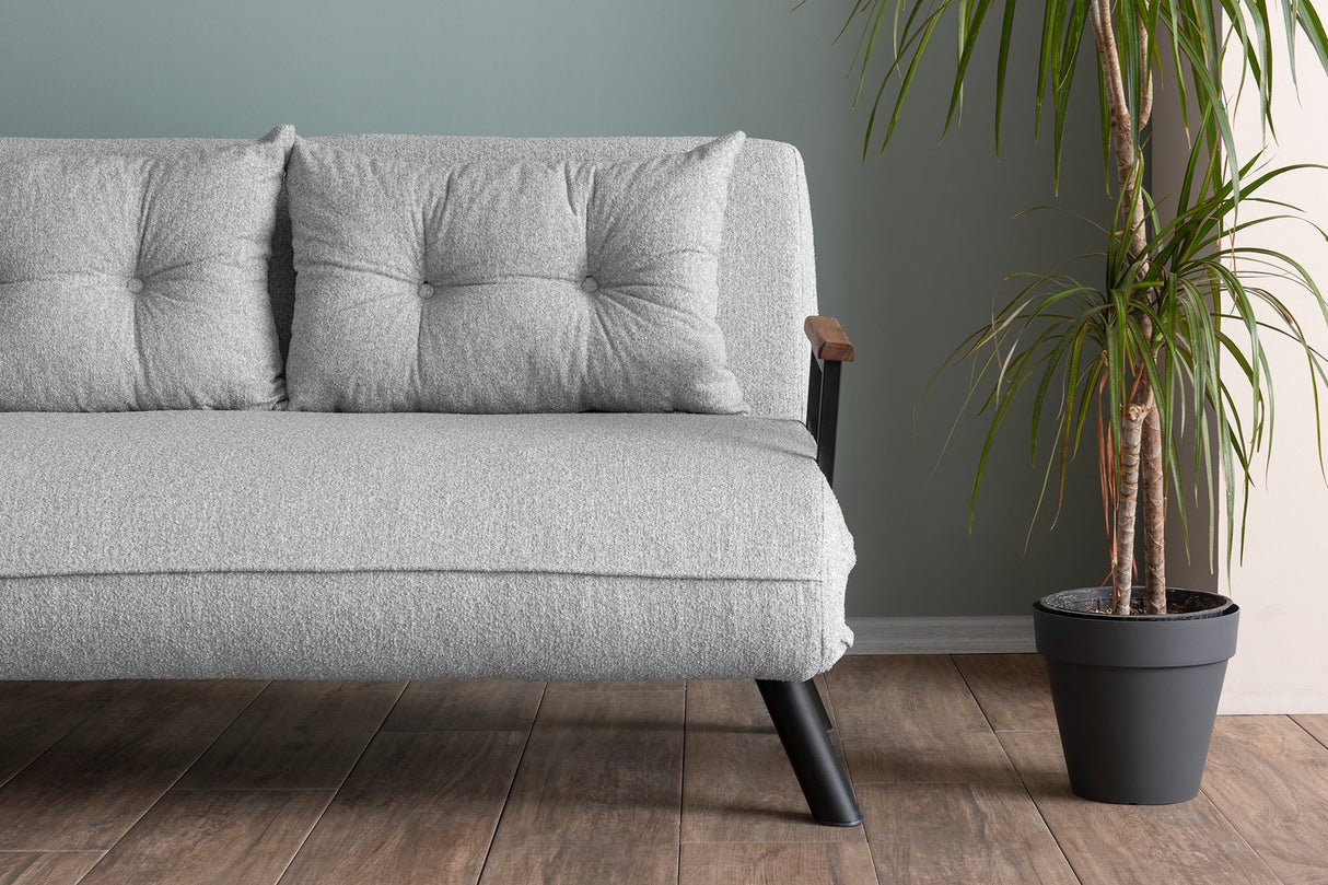 2-seater sofa bed Sando Gray