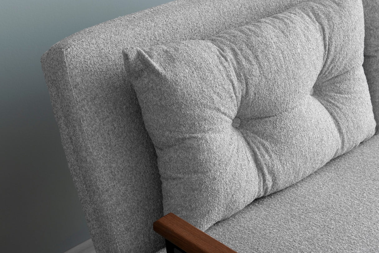 2-seater sofa bed Sando Gray