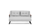 2-seater sofa bed Sando Gray