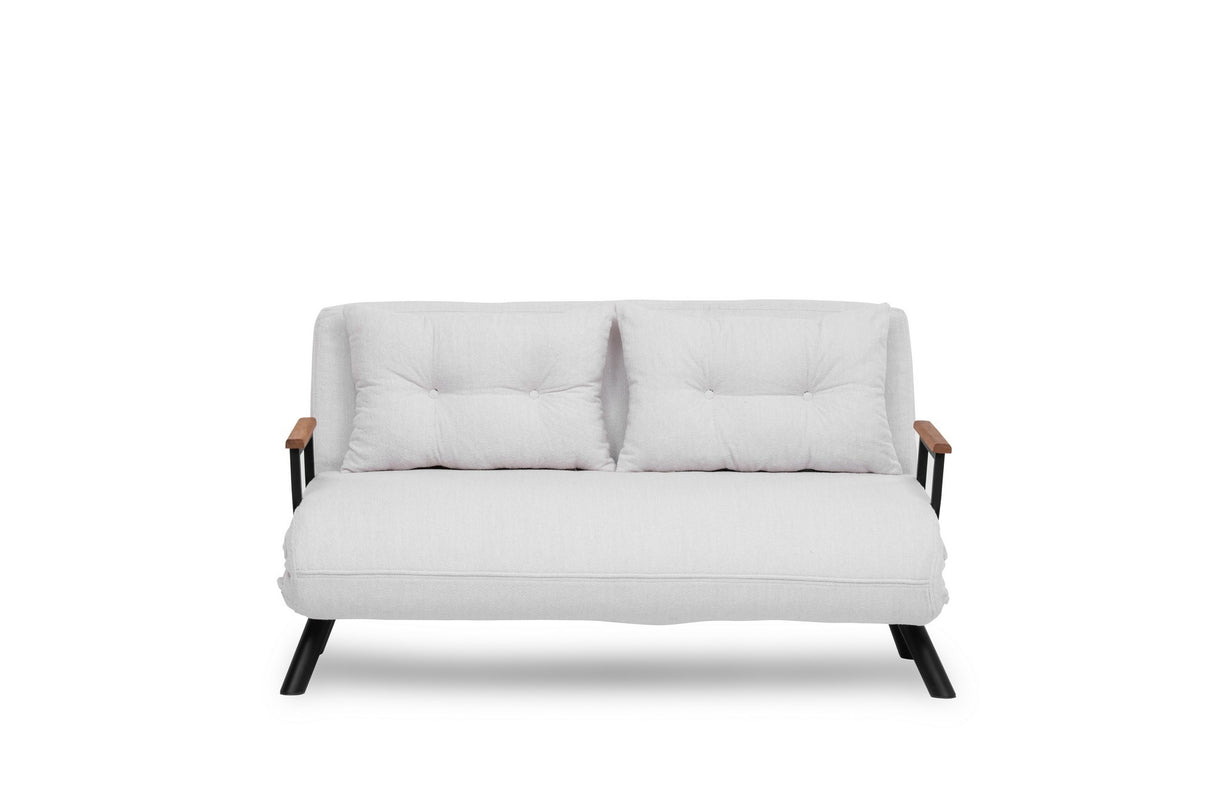 2-seater sofa bed Sando cream