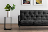 3-seater sofa bed Renge dark gray