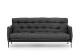 3-seater sofa bed Renge dark gray