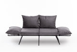 2-seater sofa bed viper gray