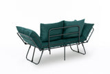 2-seater sofa bed Viper Petrol Green