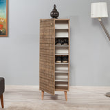 Shoe cabinet Filinta Sonoma Oak Latjes Melamine 50x135x38 cm