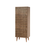 Shoe cabinet Filinta Sonoma Oak Latjes Melamine 50x135x38 cm