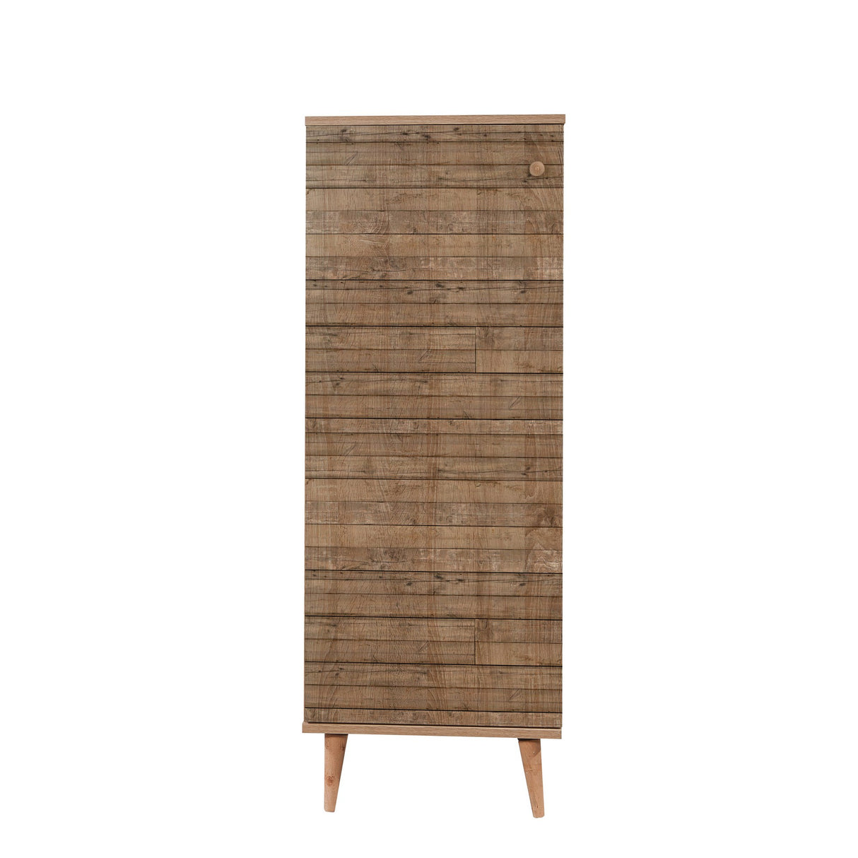 Shoe cabinet Filinta Sonoma Oak Latjes Melamine 50x135x38 cm