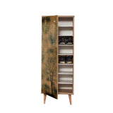 Shoe cabinet Filinta Sonoma Oak Boom Melamine 50x135x38 cm