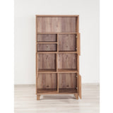 Bookcase Marina Flora Atlantic Pine Melamine 80x155x36 cm