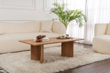 Rectangular Coffee Table Siban Atlantic Pinewood look - 119x60 cm 