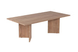 Rectangular Coffee Table Siban Sapphire Oak Wood Look - 119x60 cm 
