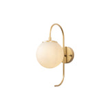 Wandlamp Goud Glas Lucent