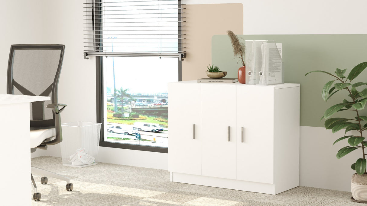 Wall cabinet Delta White Melamine 89.9x73.8x38.1 cm