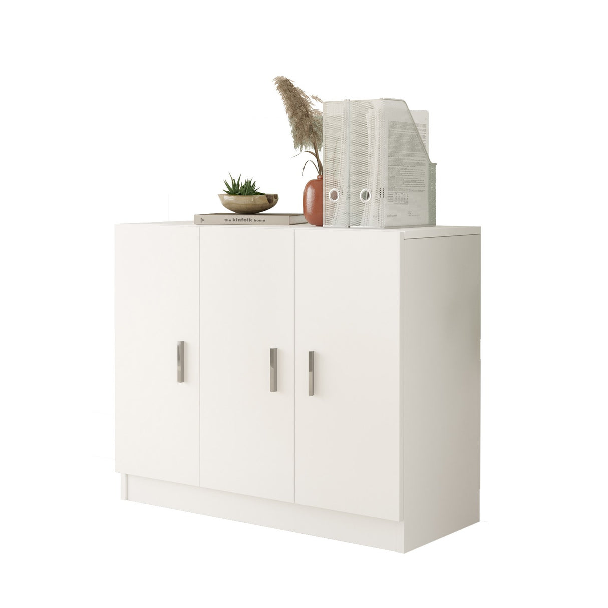 Wall cabinet Delta White Melamine 89.9x73.8x38.1 cm