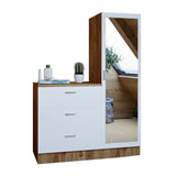 Wall cabinet Jade Atlantic Denhout White Melamine 60x72x47 cm