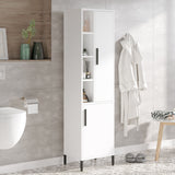 Wall cabinet Lumen White Melamine 45x173.6x35.5 cm