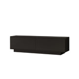 TV furniture merida black melamine 140x38.2x35.5 cm