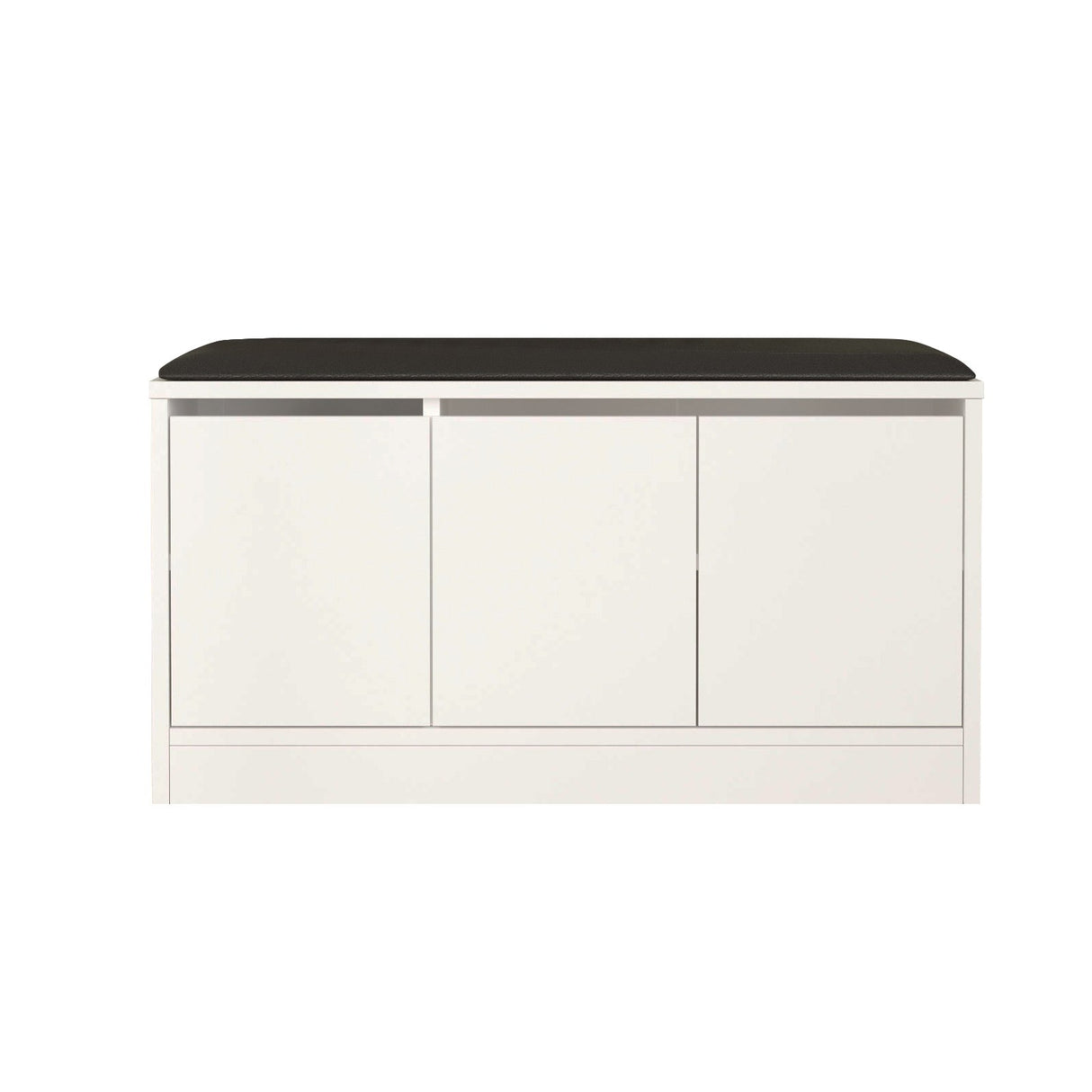 Shoe cabinet Aquila White Melamine 89.6x45.8x35.5 cm