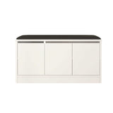 Shoe cabinet Aquila White Melamine 89.6x45.8x35.5 cm