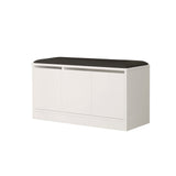 Shoe cabinet Aquila White Melamine 89.6x45.8x35.5 cm