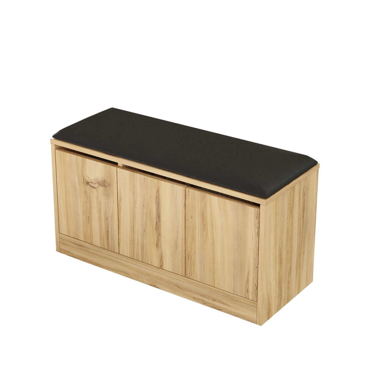 Shoe cabinet aquila oak melamine 89.6x45.8x35.5 cm