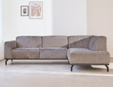 Chloe Corner Sofa Taupe Right