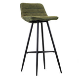 Kenton Industrial Bar Stool Green