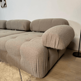 Modular Bank 3-seater with Hocker Doblo Beige