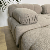 Modular Bank 3-seater with Hocker Doblo Beige