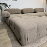 Modular Bank 3-seater with Hocker Doblo Beige