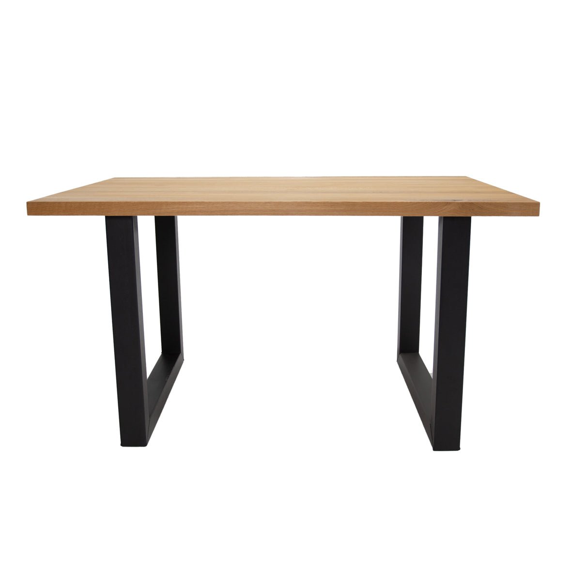 Dining table rover oak u-leg black