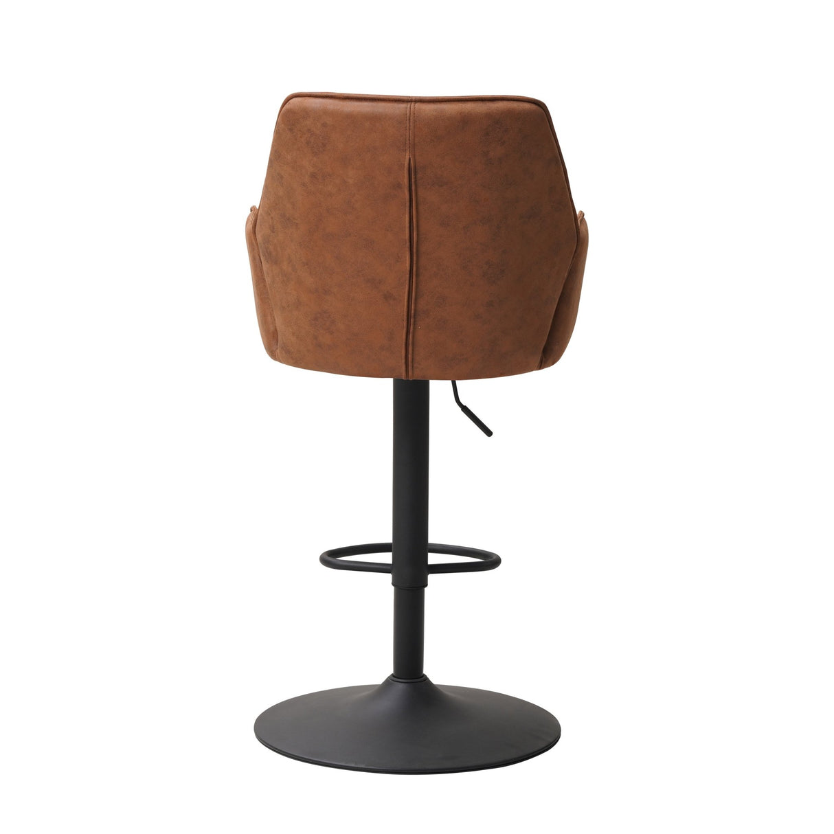 Industrial Bar Stool Novan Cognac