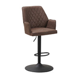 Industrial Bar Stool Novan Taupe