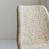 Beau Bar Stool Chenille Beige