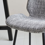 Beau Bar Stool Chenille Light Gray