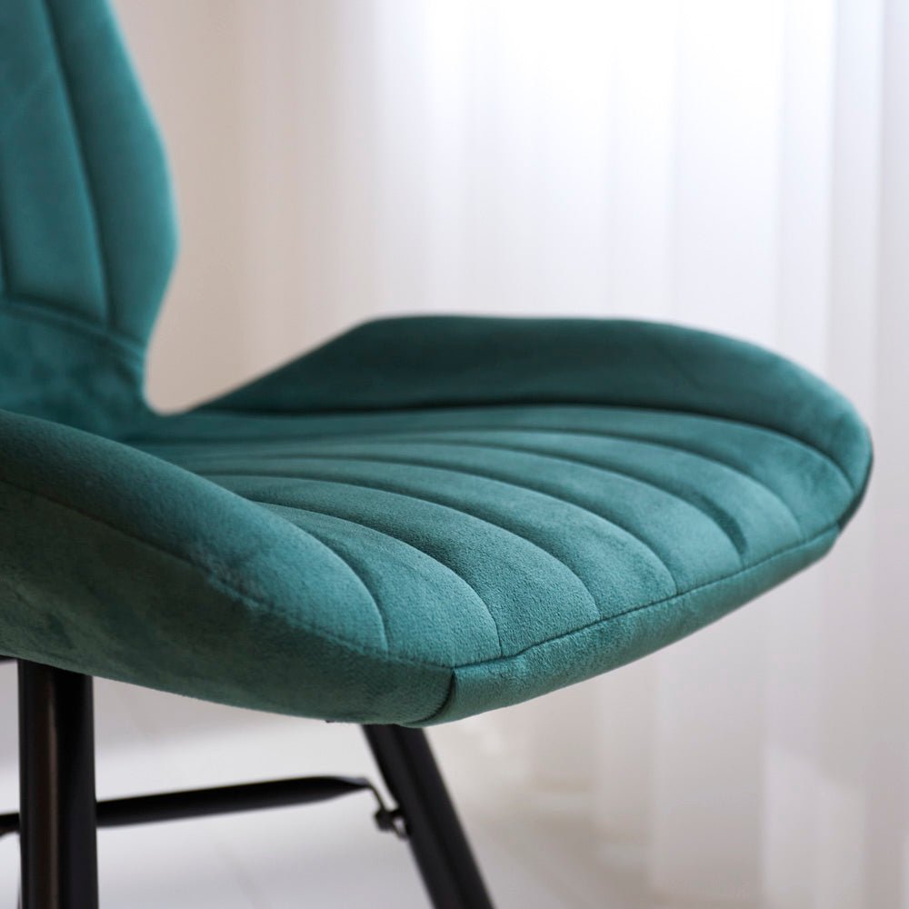 Beau Dining Chair Velvet Green